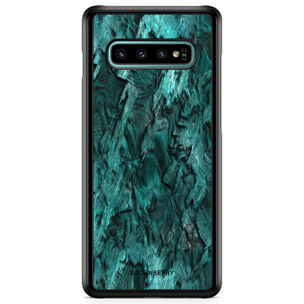 Samsung Galaxy S10 Plus Case - Green Crystal