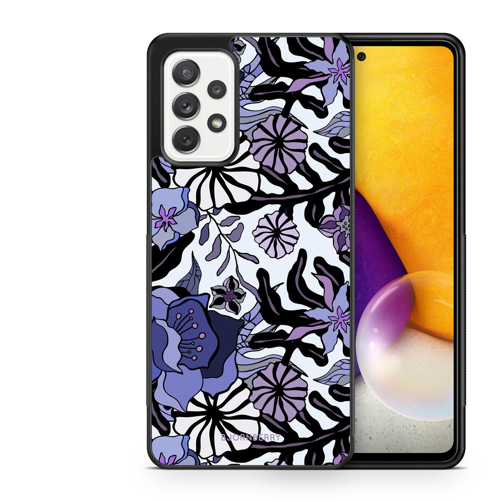 Samsung Galaxy A52/A52s 5G Case - Purple Flowers