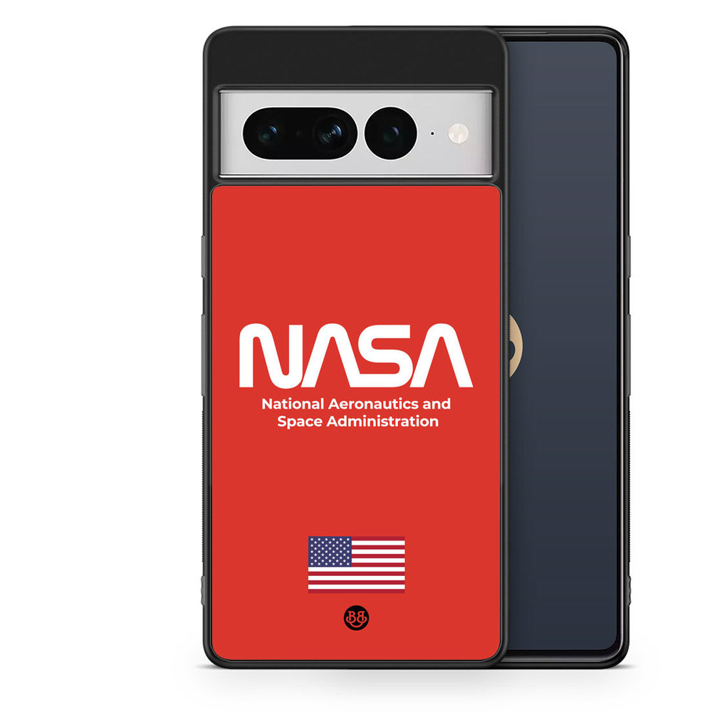 Google Pixel 7 Pro Case - NASA Worm Red