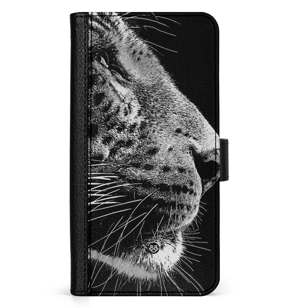 Doro 8050 Wallet Case - Leopard Face