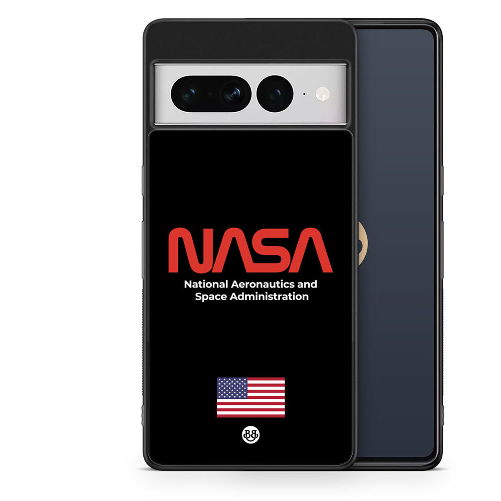Google Pixel 7 Pro Case - NASA Worm Black