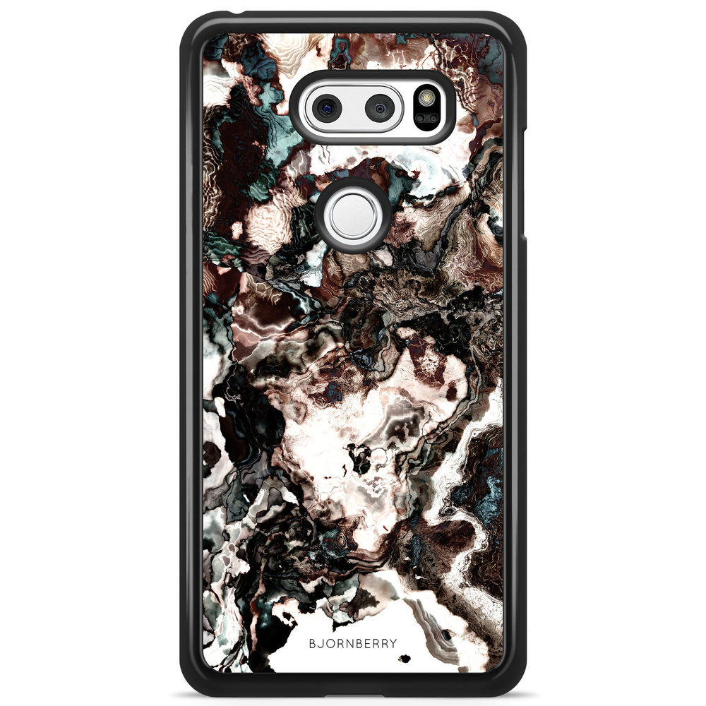 LG V30 Case - Marble Brown