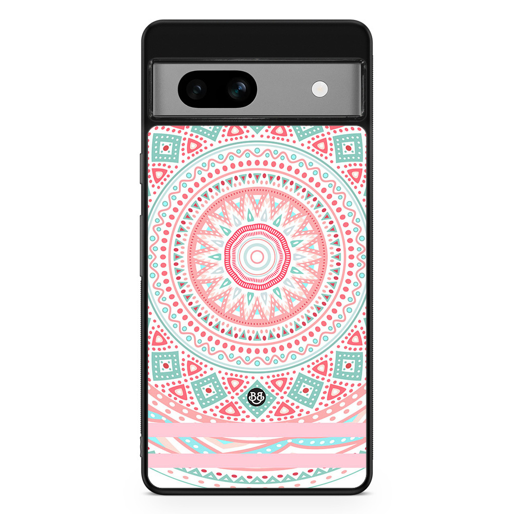 Google Pixel 7a Case - Pastel Mandala