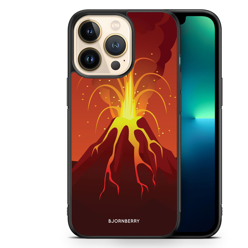 iPhone 13 Pro Case - Cartoon Vulcano