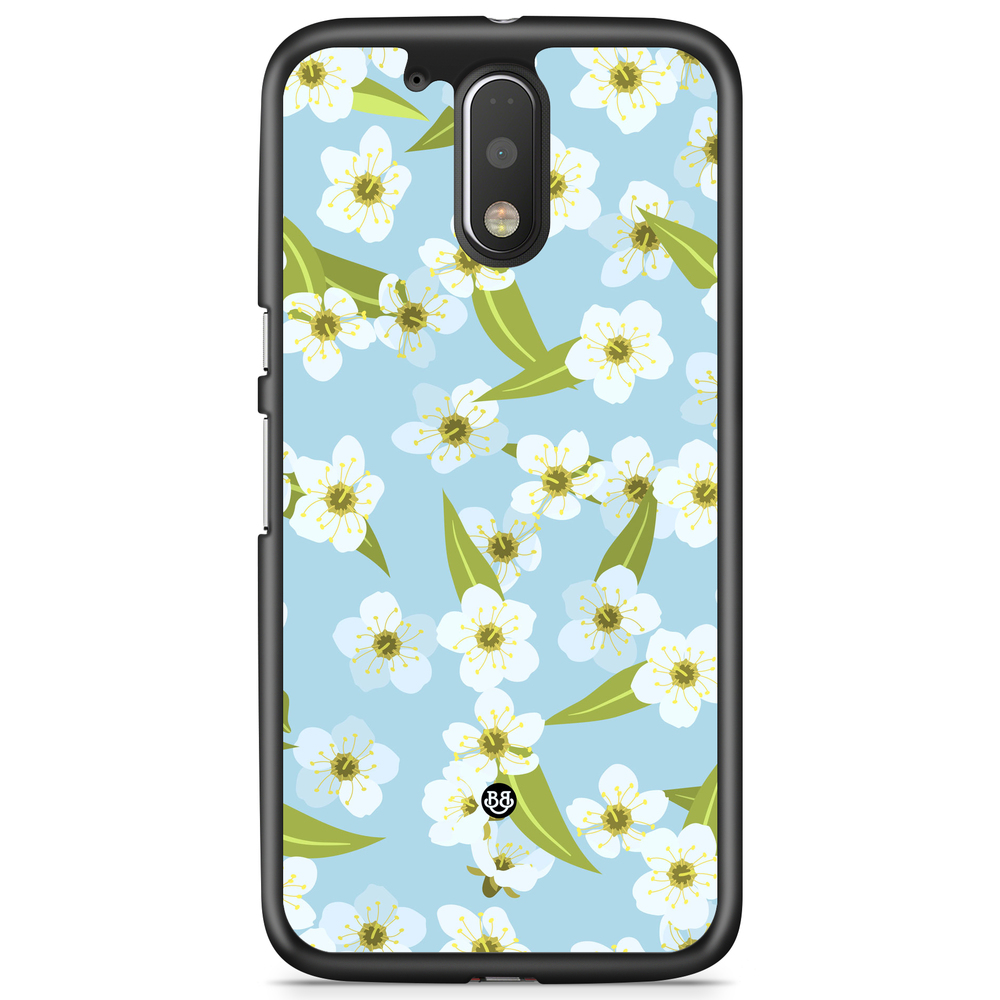 Moto G4/G4 Plus Skal - SUMMER GARDEN - Blossom Sky