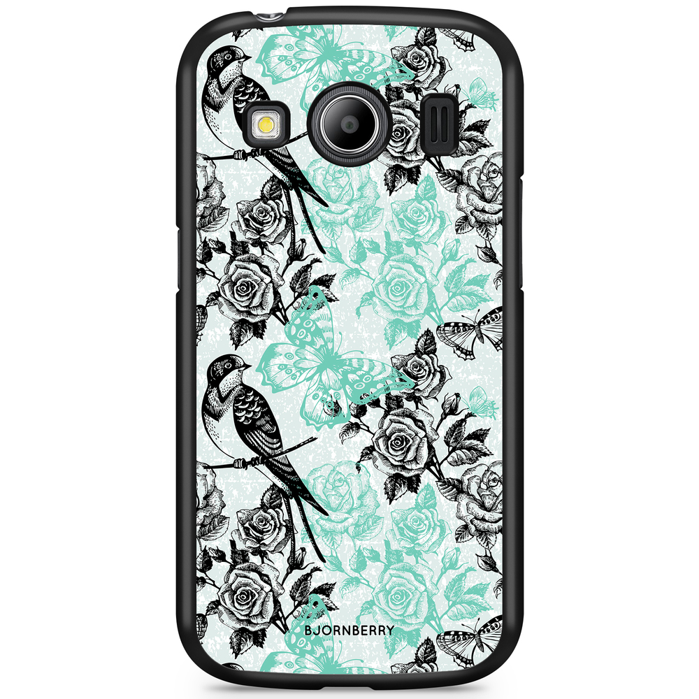 Samsung Galaxy Ace 4 Case - Birds & Roses