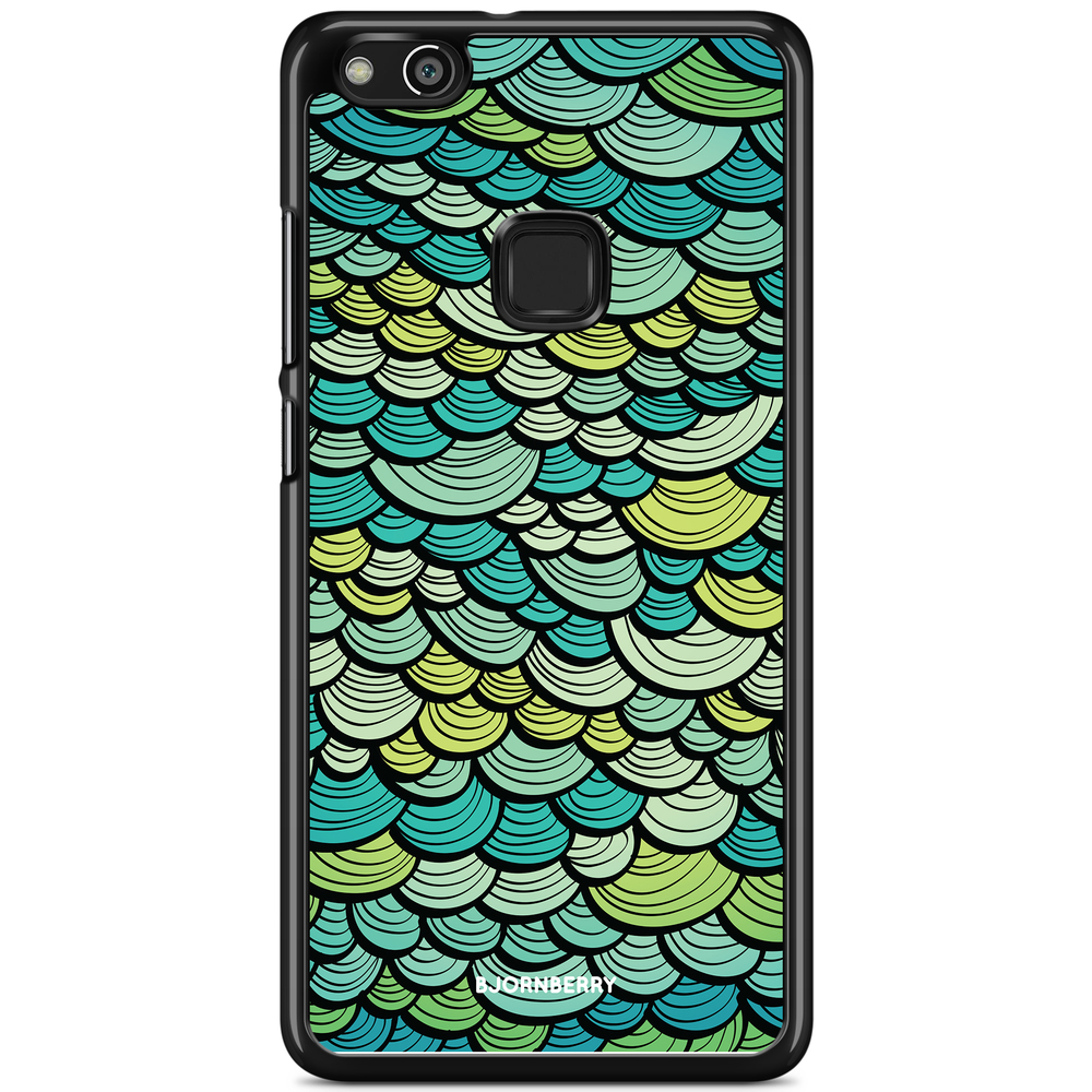Huawei P10 Lite Case - Green Mermaid Scales