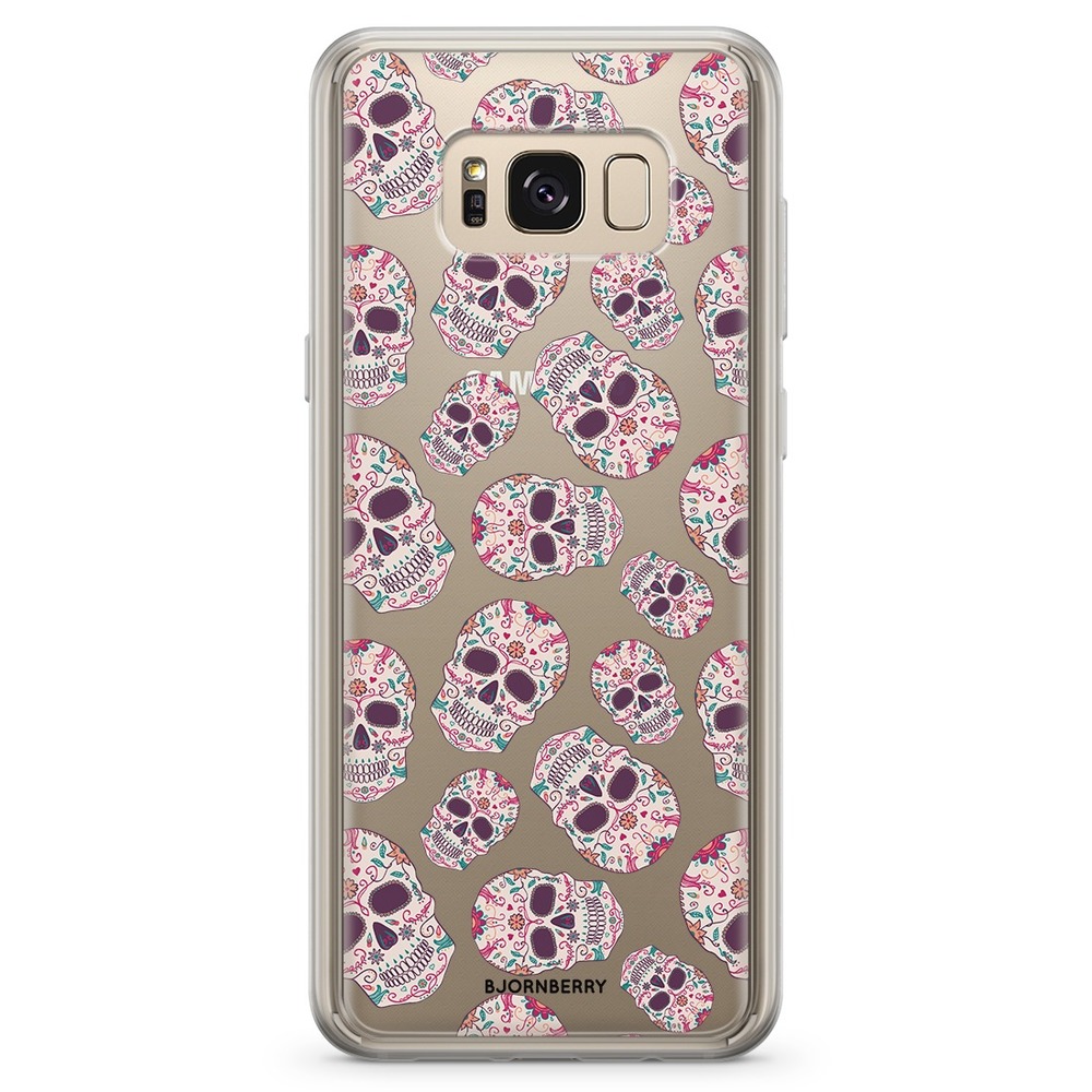 Samsung Galaxy S8 Plus Fashion Skal - Calavera Dödskallar