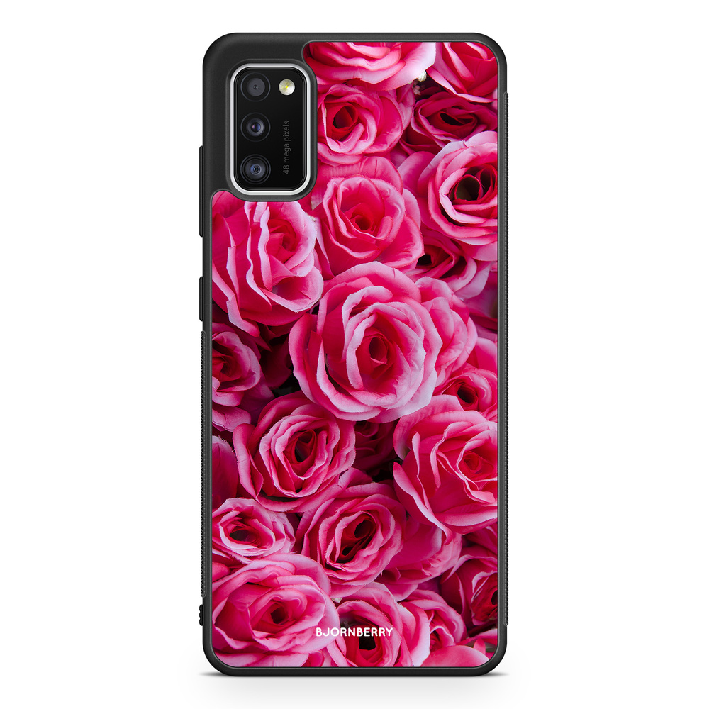 Samsung Galaxy A41 Case - Red Roses
