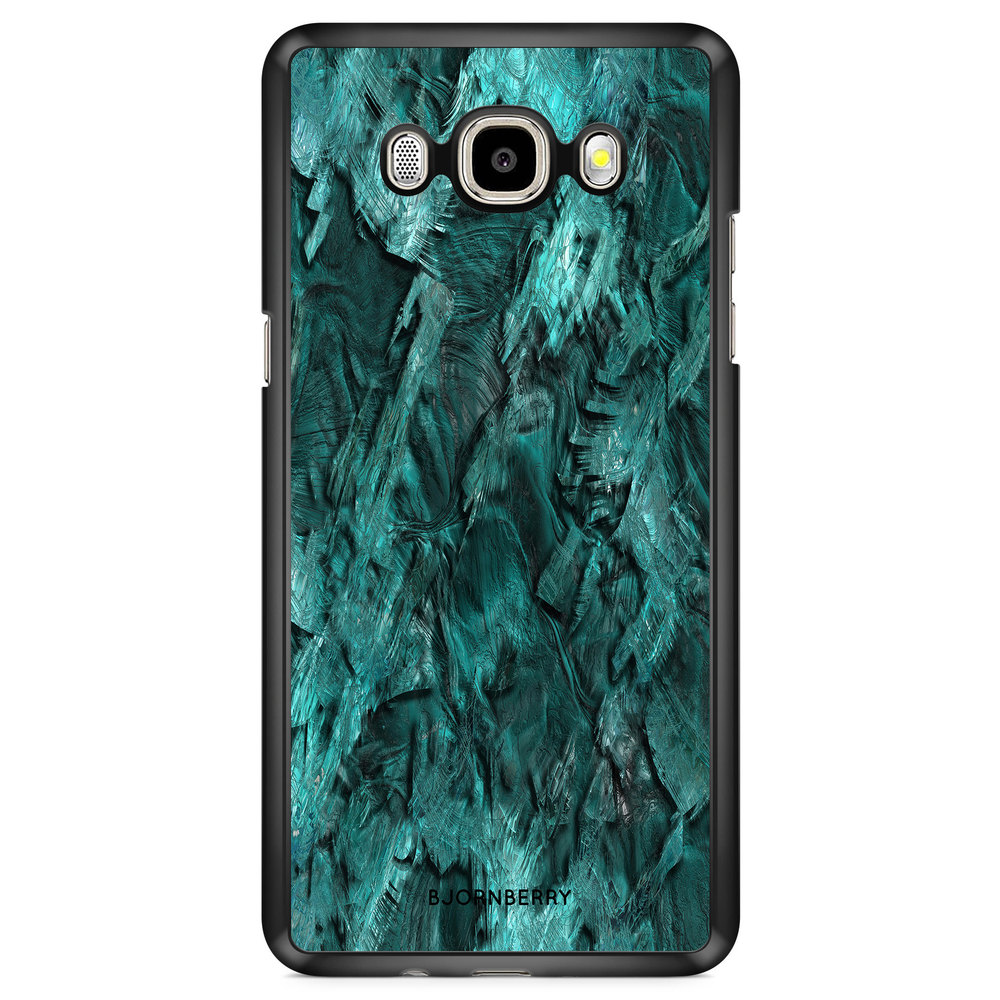 Samsung Galaxy J7 (2016) Case - Green Crystal
