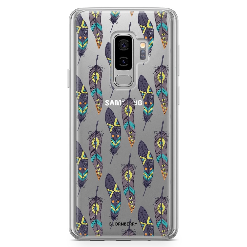 Samsung Galaxy S9 Plus Fashion Case - Ethnic Feathers