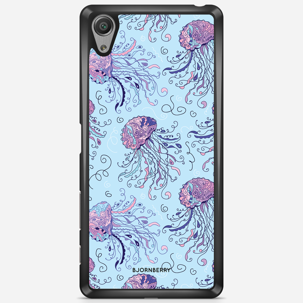 Sony Xperia X Performance Case - Cartoon Jellyfish