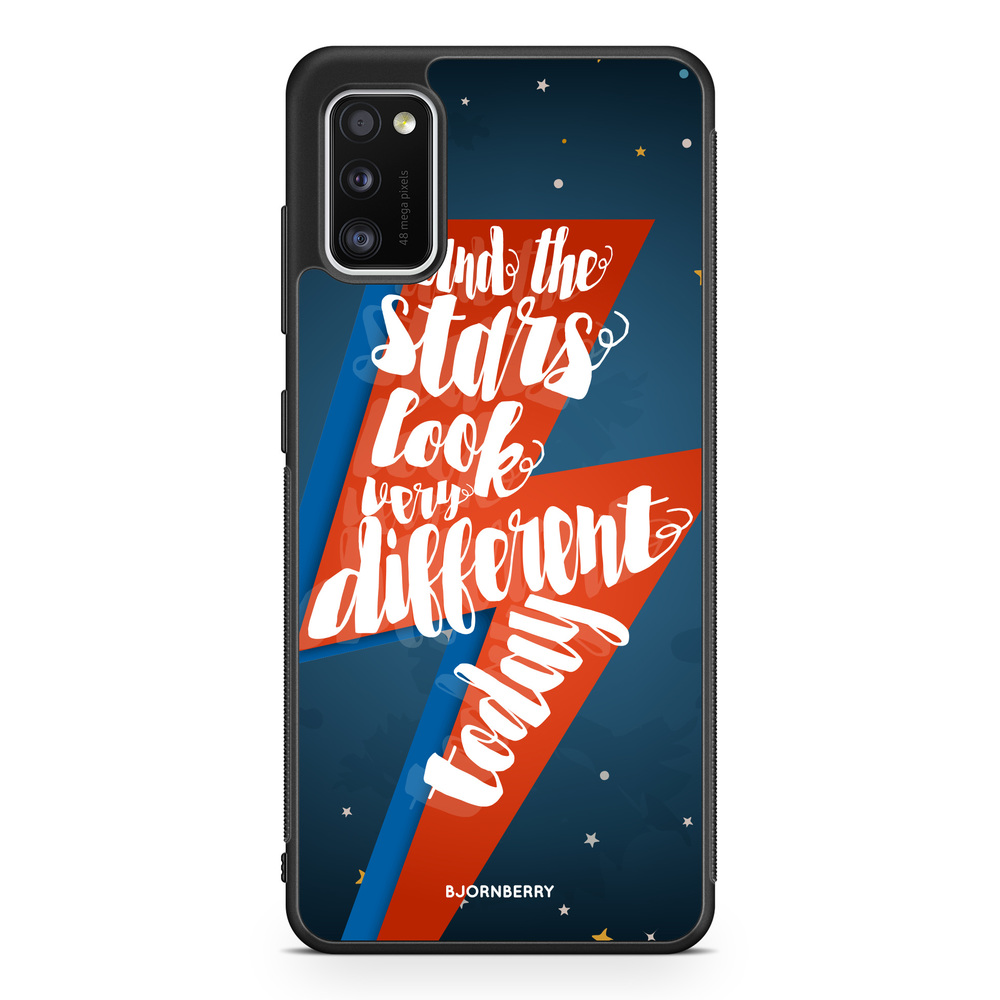 Samsung Galaxy A41 Case - Bowie text