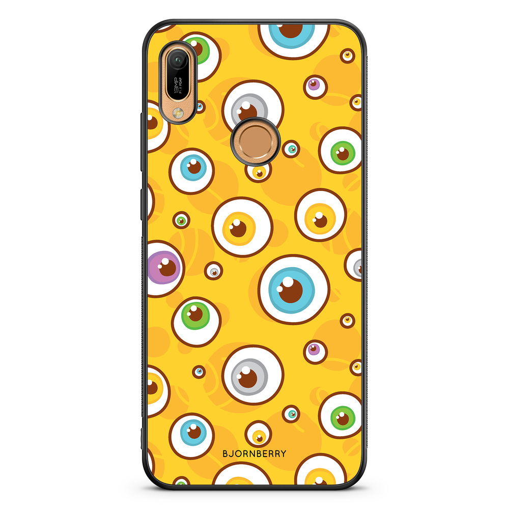 Huawei Y6 2019 Case - Eyes Pattern