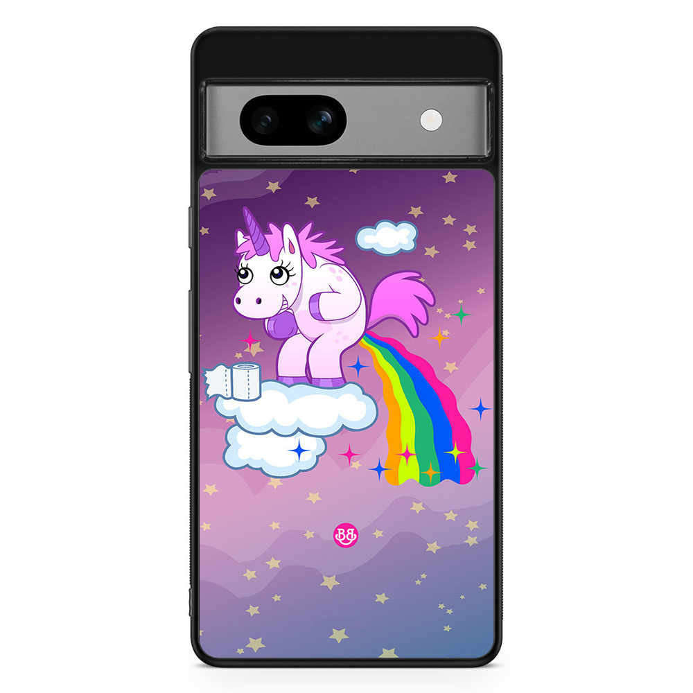 Google Pixel 7a Case - Pooping Unicorn