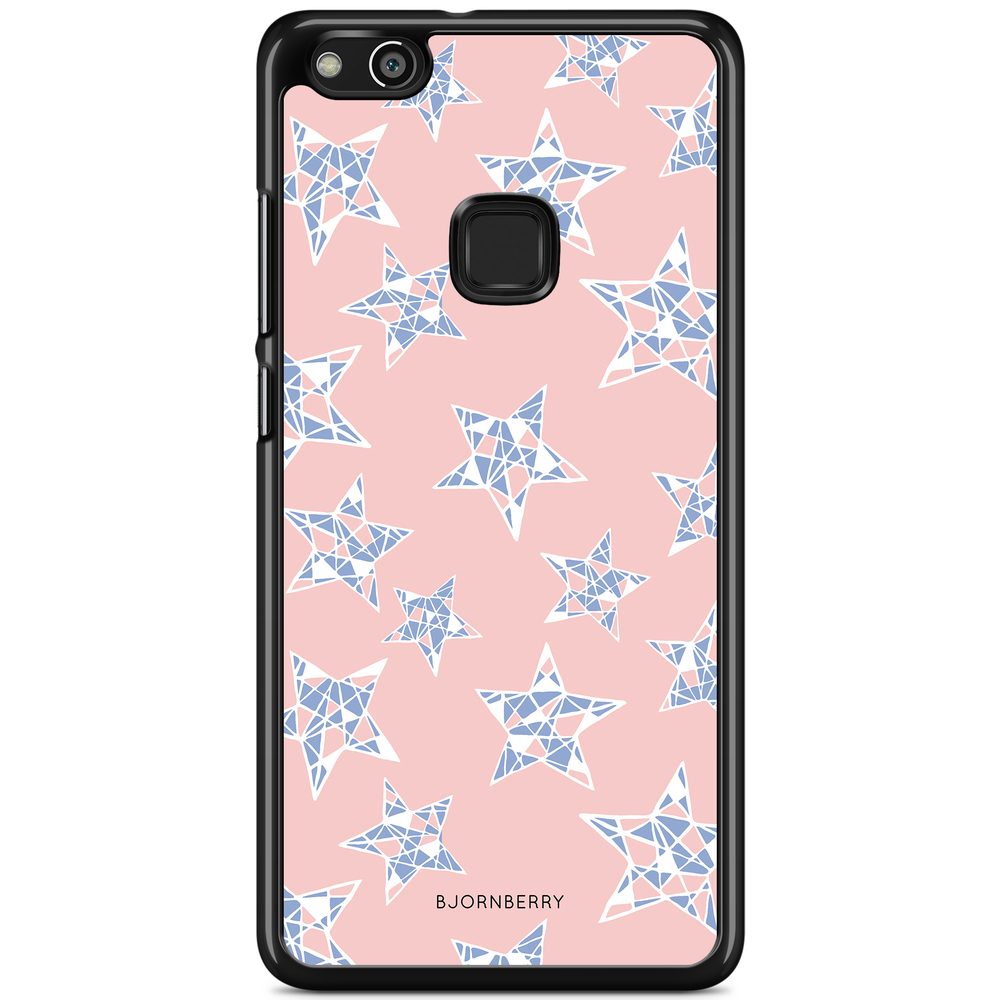 Huawei P10 Lite Case - Rose Quartz Stars