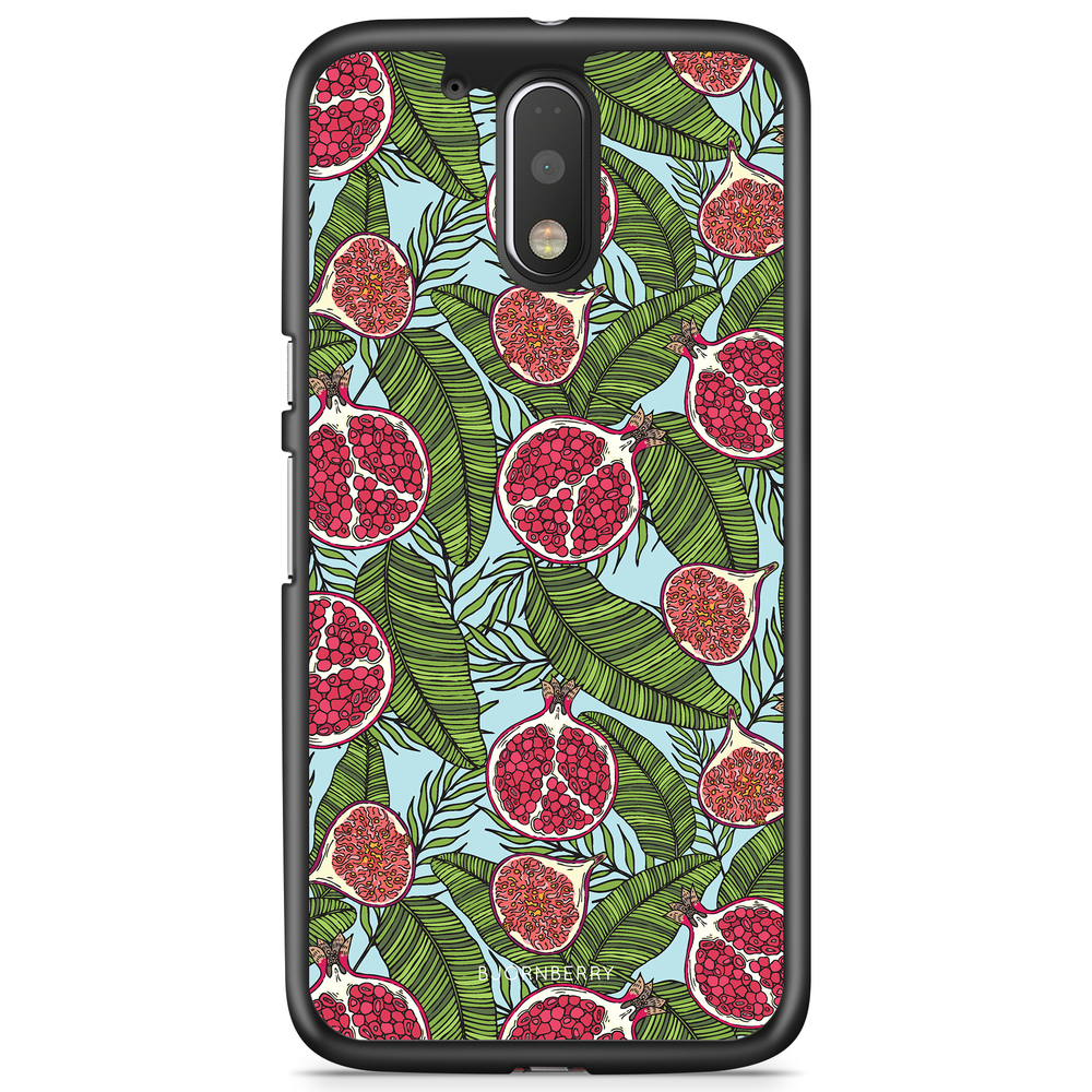 Moto G4/G4 Plus Case - Pomegranate
