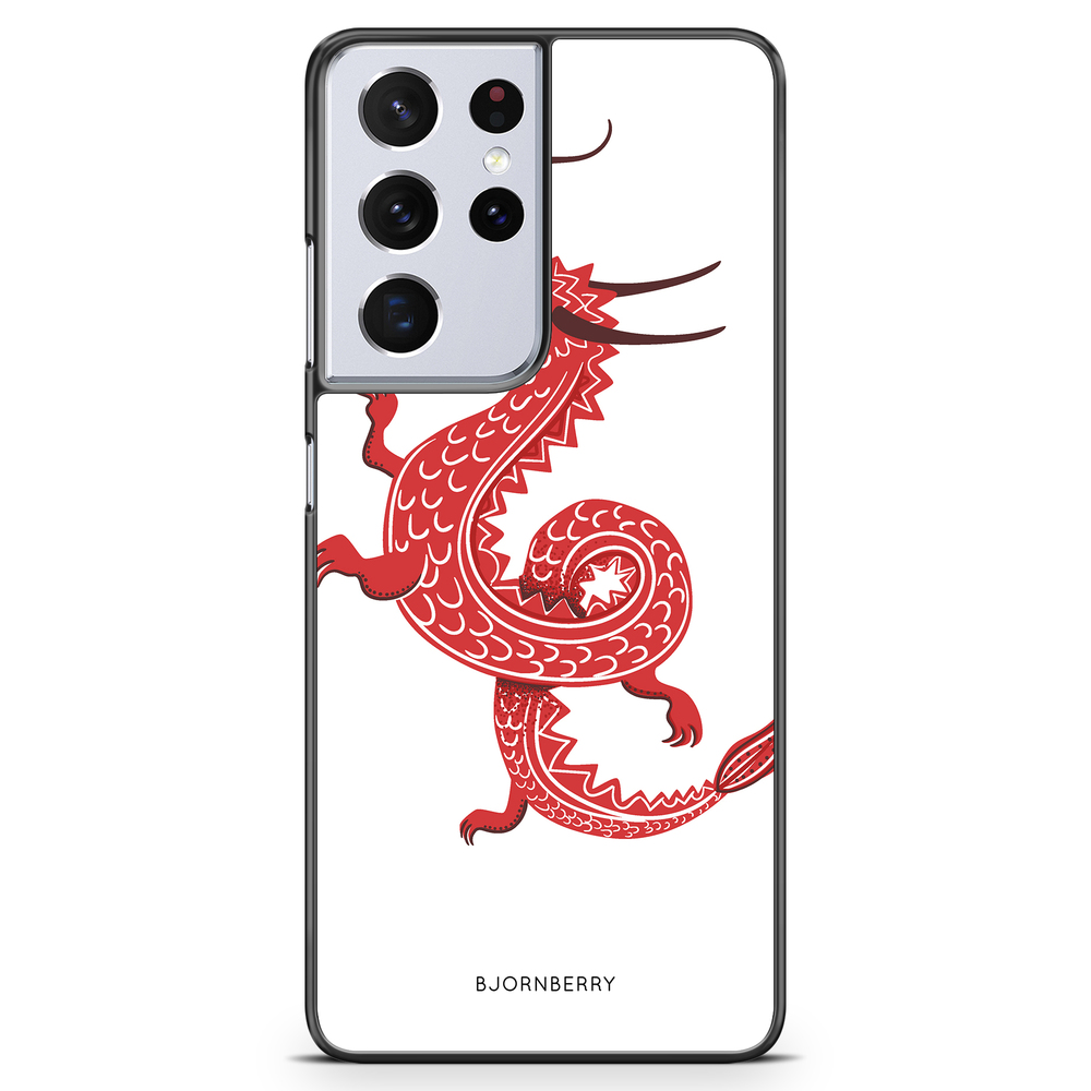 Samsung Galaxy S21 Ultra Case - Red Dragon