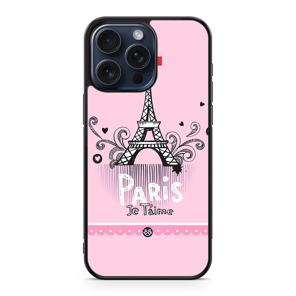 iPhone 15 Pro Max Case - Paris je taime