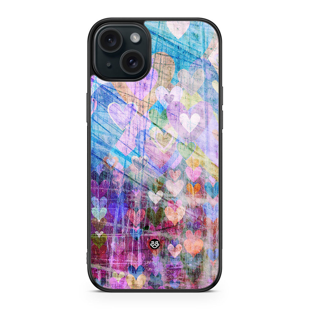 iPhone 15 Plus Case - Hearts