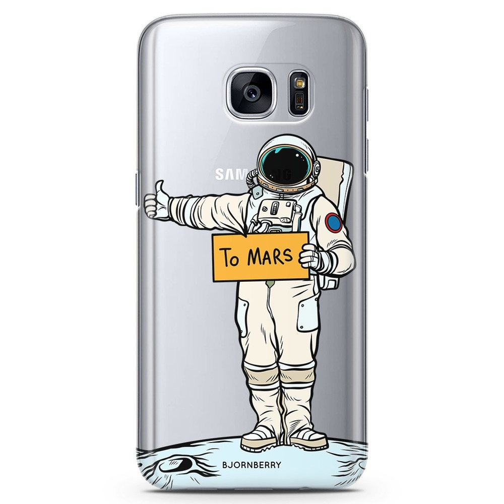 Samsung Galaxy S7 Edge TPU Case - Astronaut