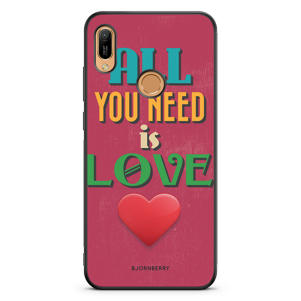 Huawei Y6 2019 Case - All You Need Is Love