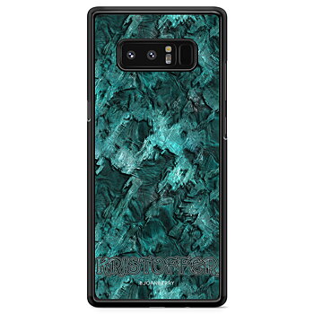 Samsung Galaxy Note 8 Case Custom - Green Name