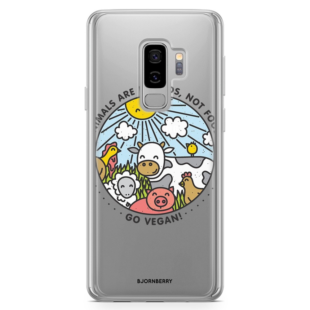 Samsung Galaxy S9 Plus Fashion Case - Friends, Not Food