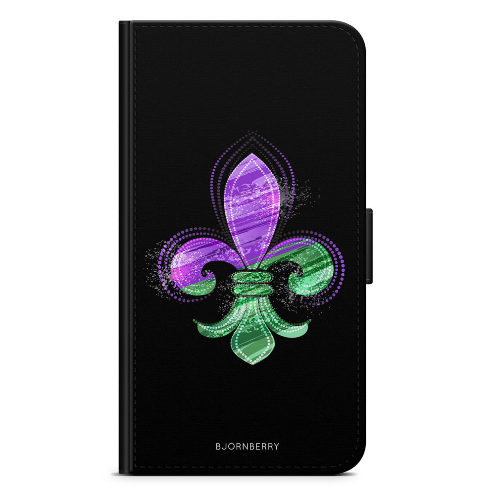 Samsung Galaxy A12 Plånboksfodral - Heraldisk Lilja | Mobilskal & Mobilfodral BJORNBERRY