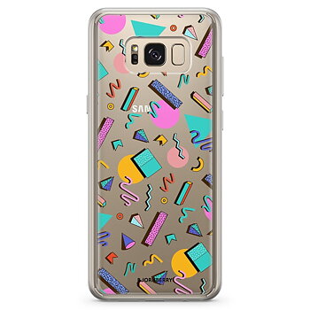 Samsung Galaxy S8 Plus Fashion Skal - 80-tals Mönster