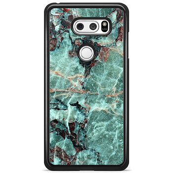 LG V30 Case - Green Marble