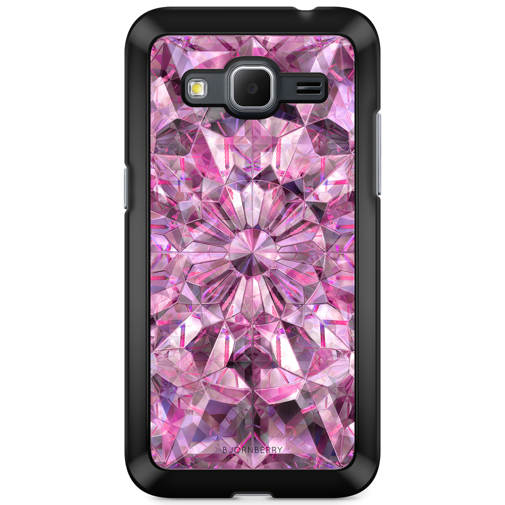 Samsung Galaxy Core Prime Case - Pink Crystals