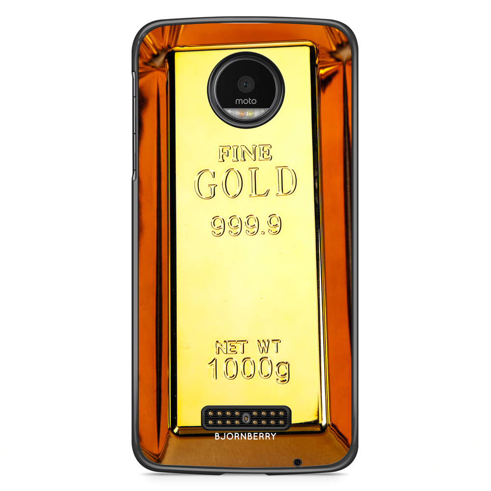 Moto Z2 Play Case - Gold Brick
