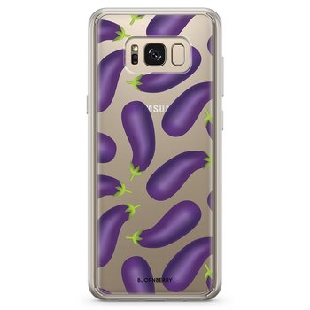 Samsung Galaxy S8 Plus Fashion Skal - Auberginmönster