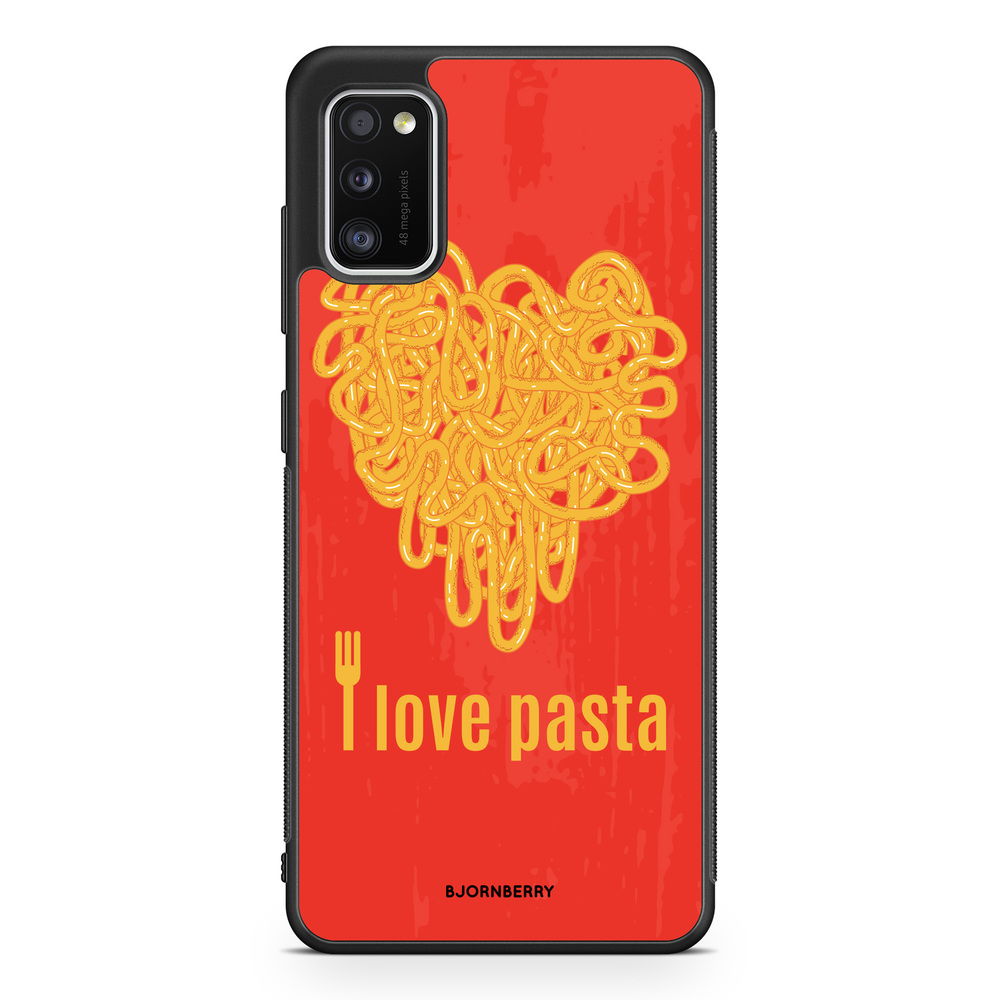 Samsung Galaxy A41 Case - I love pasta