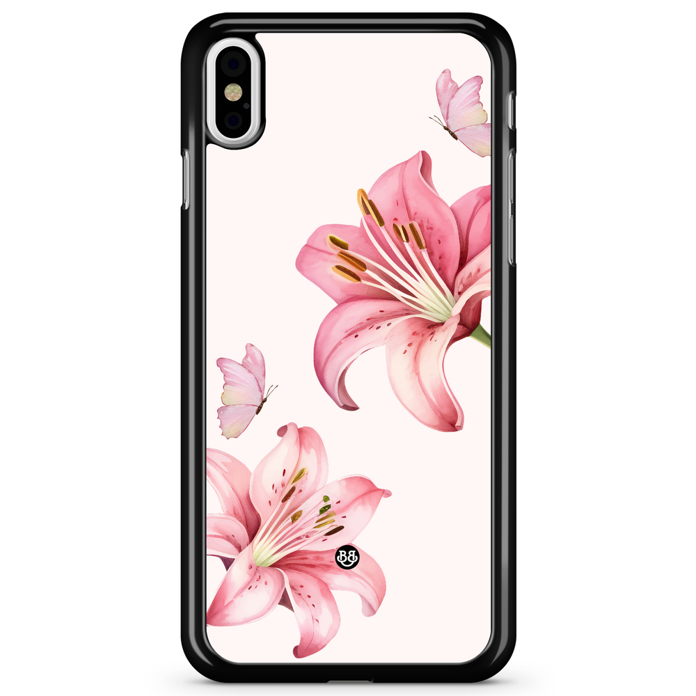 iPhone X / XS Case - WILD BLOOM - Pink Lily