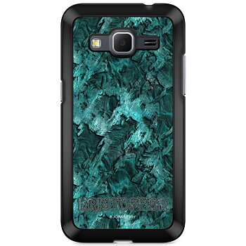 Samsung Galaxy Core Prime Skal Custom - Grön Namn