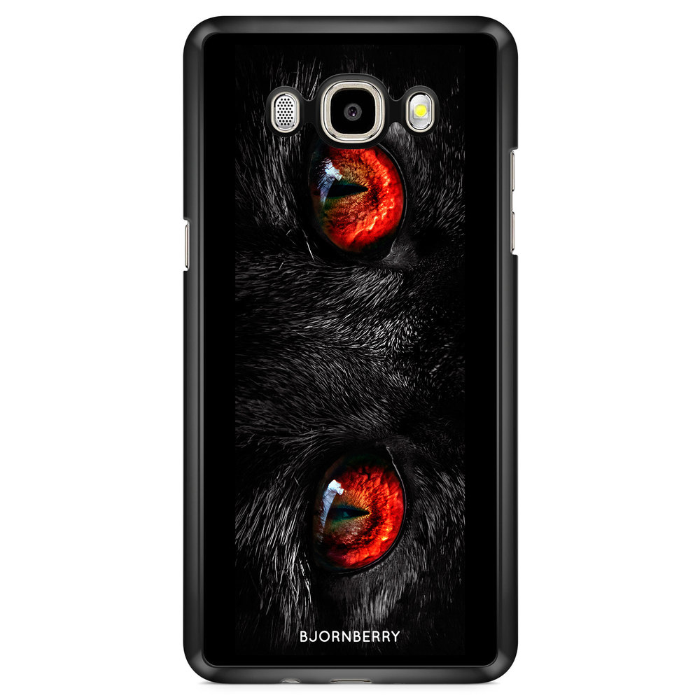 Samsung Galaxy J7 (2016) Case - Red Cat Eyes