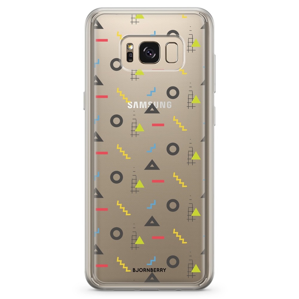 Samsung Galaxy S8 Plus Fashion Case - 80s Pattern