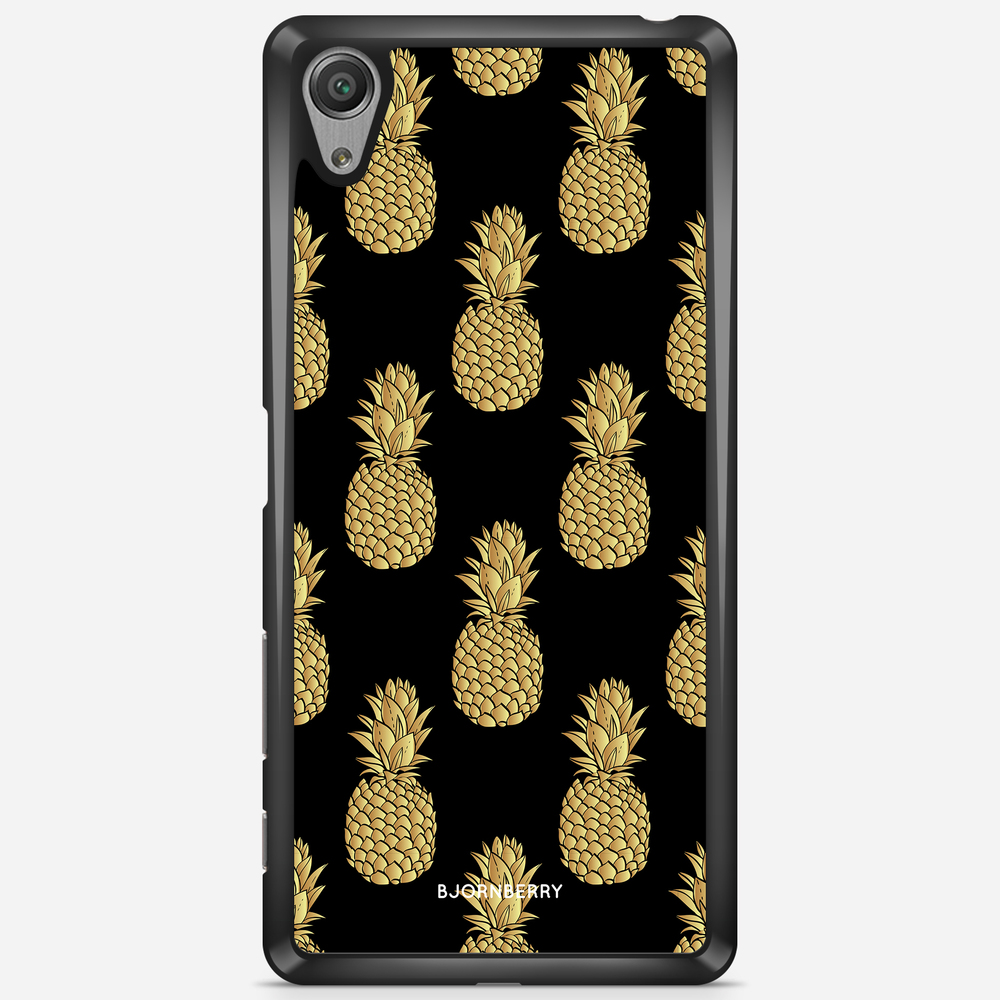 Sony Xperia X Performance Case - Gold Pineapples