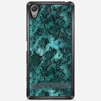 Sony Xperia X Performance Skal Custom - Grön Namn