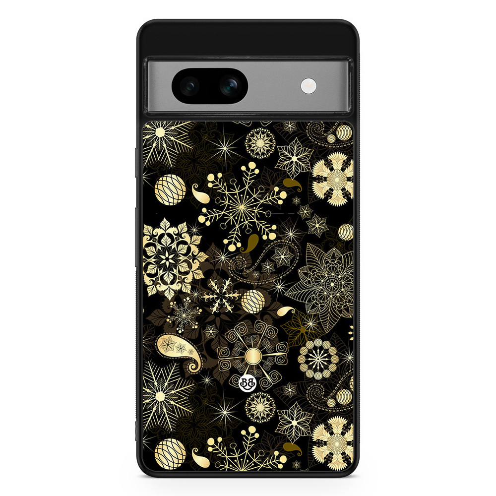 Google Pixel 7a Case - Christmas Glitter