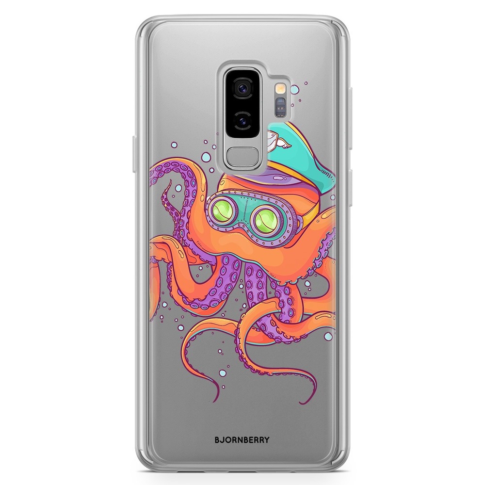 Samsung Galaxy S9 Plus Fashion Case - Captain Octopus