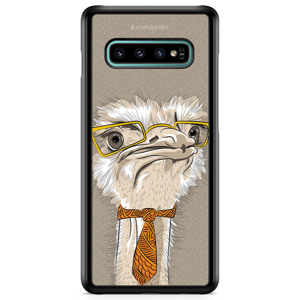 Samsung Galaxy S10 Plus Case - Hipster Ostrich