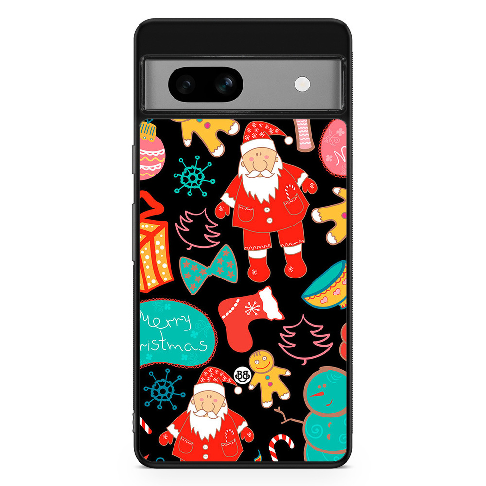 Google Pixel 7a Case - Christmas Pattern