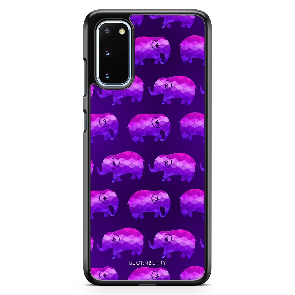 Samsung Galaxy S20 FE Case - Purple Elephant