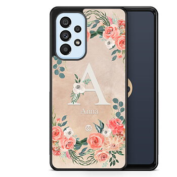 Samsung Galaxy A53 5G Custom Case - Monogram Sand