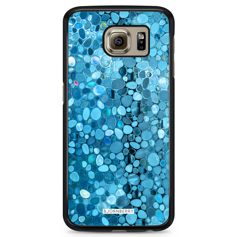 Samsung Galaxy S6 Case - Stained Glass Blue