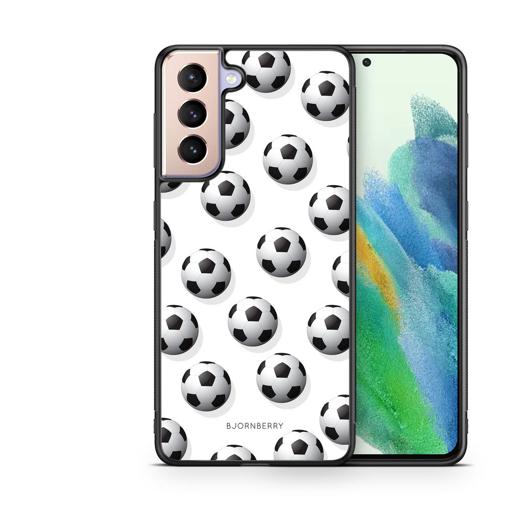 Samsung Galaxy S21 FE 5G Case - Footballs Pattern