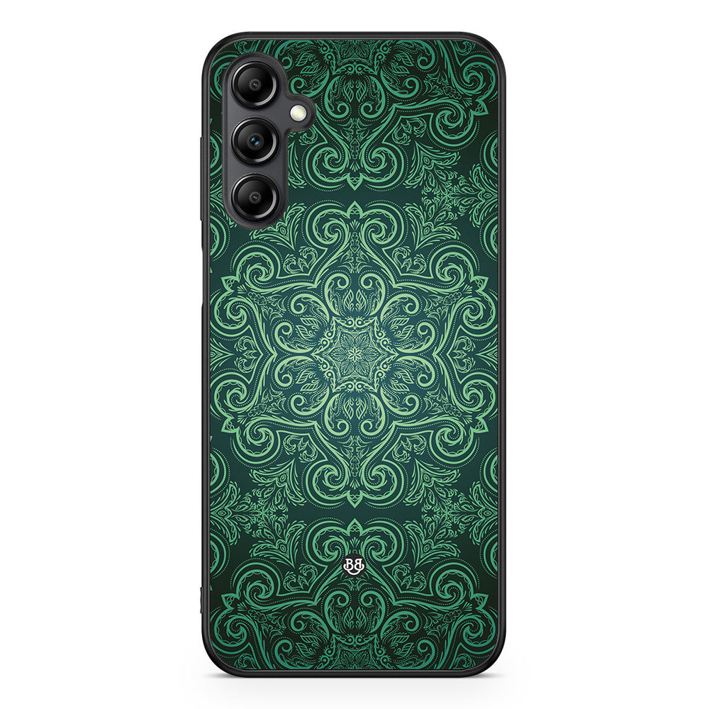Samsung Galaxy A14 4G/5G Case - Green Retro Pattern